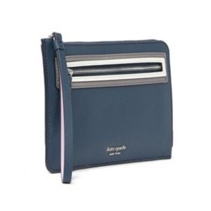 NWT Kate Spade New York Leather Clutch Wristlet